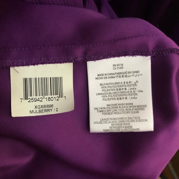 MAX AND CLEO MAXI DRESS MULBERRY - Picture 12 of 12